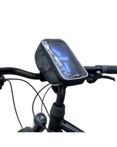 Wozinsky Bike Handlebar Bag 0.9L (WBB4BK) Τσαντάκι Ποδηλάτου με Θέση για Smartphone 6.5'' - Black