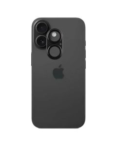 Wozinsky 9H Full Camera Lens Tempered Glass Film Prοtector 2Pack Black (iPhone 17)