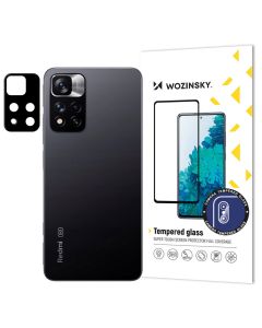 Wozinsky 9H Full Camera Lens Tempered Glass Film Prοtector Black (Xiaomi Poco X4 NFC 5G / Redmi Note 11 Pro Plus 5G)