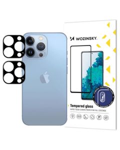 Wozinsky 9H Full Camera Lens Tempered Glass Film Prοtector 2Pack Black (iPhone 17 Air)