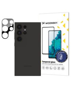 Wozinsky 9H Full Camera Lens Tempered Glass Film Prοtector Black (Samsung Galaxy S24 Ultra)