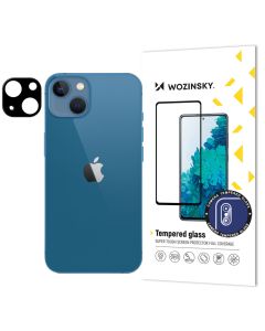 Wozinsky 9H Full Camera Lens Tempered Glass Film Prοtector Black (iPhone 14 / 14 Plus)