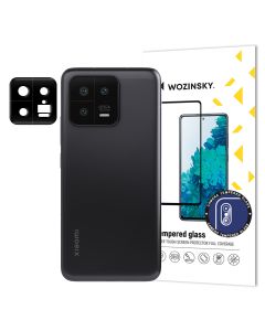 Wozinsky 9H Full Camera Lens Tempered Glass Film Prοtector Black (Xiaomi 13)