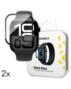 Wozinsky Full Glue Tempered Glass Αντιχαρακτικό Γυαλί (2 pcs) Apple Watch Series 10 46mm