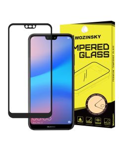 Wozinsky Full Glue Full Face Case Friendly Black Αντιχαρακτικό Γυαλί 9H Tempered Glass (Huawei P20 Lite)