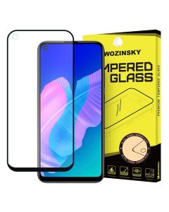 Wozinsky Full Glue Full Face Case Friendly Black Αντιχαρακτικό Γυαλί 9H Tempered Glass (Huawei P40 Lite E)