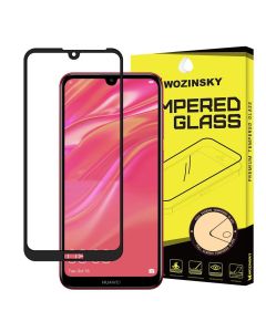 Wozinsky Full Glue Full Face Case Friendly Black Αντιχαρακτικό Γυαλί 9H Tempered Glass (Huawei Y5 2019)