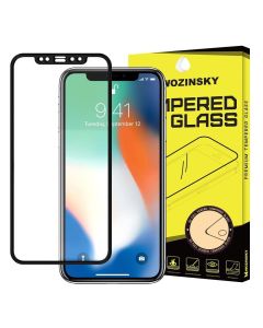 Wozinsky Full Glue Full Face Case Friendly Black Αντιχαρακτικό Γυαλί 9H Tempered Glass (iPhone 12 Mini)