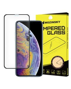 Wozinsky Full Glue Full Face Black Αντιχαρακτικό Γυαλί 9H Tempered Glass (iPhone X / Xs / 11 Pro)