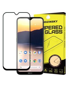 Wozinsky Full Glue Full Face Case Friendly Black Αντιχαρακτικό Γυαλί 9H Tempered Glass (Nokia 2.3)