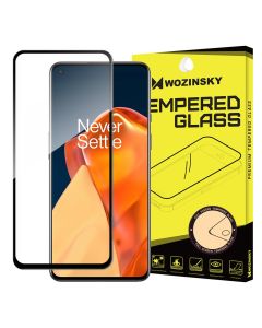 Wozinsky Full Glue Full Face Case Friendly Black Αντιχαρακτικό Γυαλί 9H Tempered Glass (OnePlus 9)