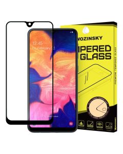 Wozinsky Full Glue Full Face Case Friendly Black Αντιχαρακτικό Γυαλί 9H Tempered Glass (Samsung Galaxy A10)