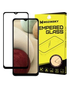Wozinsky Full Glue Full Face Case Friendly Black Αντιχαρακτικό Γυαλί 9H Tempered Glass (Samsung Galaxy A12 / M12)