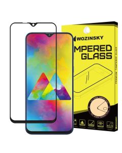 Wozinsky Full Glue Full Face Case Friendly Black Αντιχαρακτικό Γυαλί 9H Tempered Glass (Samsung Galaxy M10)