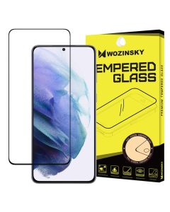 Wozinsky Full Glue Full Face Case Friendly Black Αντιχαρακτικό Γυαλί 9H Tempered Glass (Samsung Galaxy S21 5G)