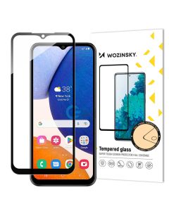 Wozinsky Full Glue Full Face Case Friendly Black Αντιχαρακτικό Γυαλί 9H Tempered Glass (Samsung Galaxy A14 4G / 5G)