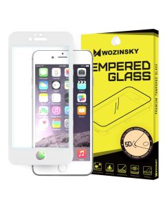 Wozinsky Full Glue Full Face White Αντιχαρακτικό Γυαλί 9H Tempered Glass (iPhone 6 / 6s)