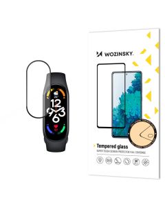 Wozinsky Full Glue Full Face Case Friendly Black Αντιχαρακτικό Γυαλί 9H Tempered Glass (Xiaomi Smart Band 8 / 8 NFC)