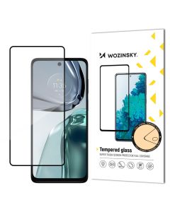 Wozinsky Full Glue Full Face Case Friendly Black Αντιχαρακτικό Γυαλί 9H Tempered Glass (Motorola Moto G62 5G)