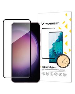 Wozinsky Full Glue Full Face Case Friendly Black Αντιχαρακτικό Γυαλί 9H Tempered Glass (Samsung Galaxy S24 Plus)