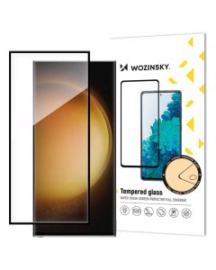 Wozinsky Full Glue Full Face Case Friendly Black Αντιχαρακτικό Γυαλί 9H Tempered Glass (Samsung Galaxy S24 Ultra)