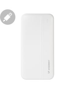 Wozinsky WPBWE1 Power Bank 2x USB-A 10000mAh - White