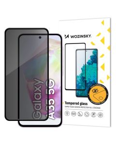 Wozinsky Privacy 3D Full Glue Full Face Αντιχαρακτικό Γυαλί Tempered Glass Black Frame (Samsung Galaxy A35 5G)