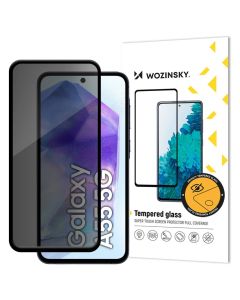 Wozinsky Privacy 3D Full Glue Full Face Αντιχαρακτικό Γυαλί Tempered Glass Black Frame (Samsung Galaxy A55 5G)