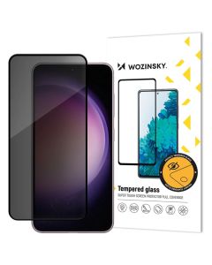 Wozinsky Privacy 3D Full Glue Full Face Αντιχαρακτικό Γυαλί Tempered Glass Black Frame (Samsung Galaxy S24 Plus)