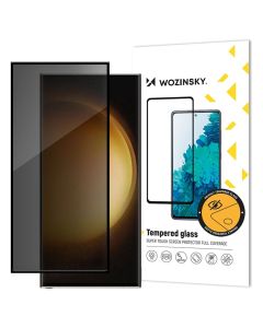 Wozinsky Privacy 3D Full Glue Full Face Αντιχαρακτικό Γυαλί Tempered Glass Black Frame (Samsung Galaxy S24 Ultra)