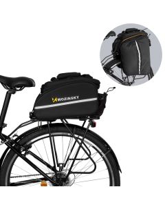 Wozinsky Bicycle Roomy Bag 35L (WBB19BK) Τσάντα Σχάρας Ποδηλάτου με Αδιάβροχο Κάλυμμα Black