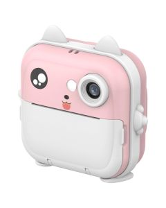 Wozinsky Thermal Printer Camera for Kids (WDT-01) Φορητός Εκτυπωτής Pink - MT79907