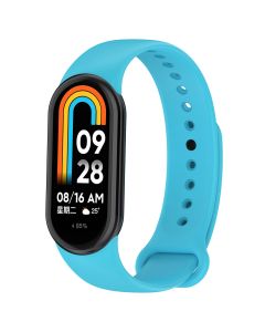 Silicone Wristband Strap Blue - Λουράκι Σιλικόνης για Xiaomi Smart Band 8 / 9 / NFC