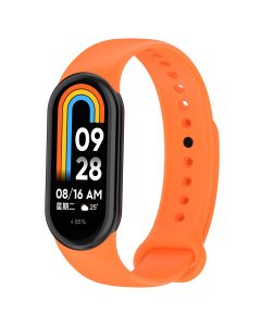 Silicone Wristband Strap Orange - Λουράκι Σιλικόνης για Xiaomi Smart Band 8 / 9 / NFC