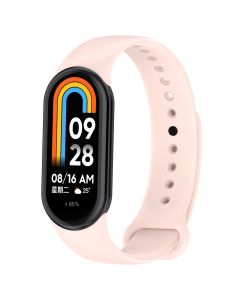 Silicone Wristband Strap Pink - Λουράκι Σιλικόνης για Xiaomi Smart Band 8 / 9 / NFC