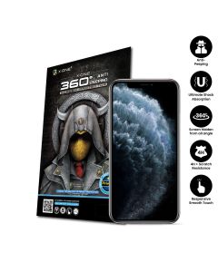 X-One 360 Privacy + Anti Shock Absorption Screen Protector 5H Μεμβράνη Οθόνης (iPhone 11)