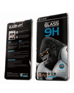X-One 3D Full Face Matte Black Αντιχαρακτικό Γυαλί 9H Tempered Glass (iPhone 12 / 12 Pro)