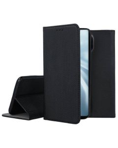 Forcell Smart Book Case με Δυνατότητα Stand Θήκη Πορτοφόλι Black (Samsung Galaxy M51) - MT44190