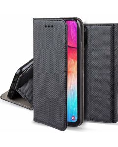 Forcell Smart Book Case με Δυνατότητα Stand Θήκη Πορτοφόλι Black (Xiaomi Mi A3 Lite)