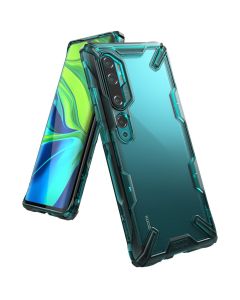 Ringke Fusion-X Σκληρή Θήκη με TPU Bumper Turquoise Green (Xiaomi Mi Note 10 / Note 10 Pro)