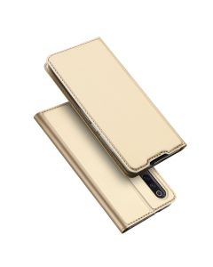 DUX DUCIS SkinPro Wallet Case Θήκη Πορτοφόλι με Stand - Gold (Xiaomi Mi9)