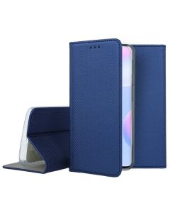 Forcell Smart Book Case με Δυνατότητα Stand Θήκη Πορτοφόλι Navy Blue (Xiaomi Redmi 9A / 9AT)