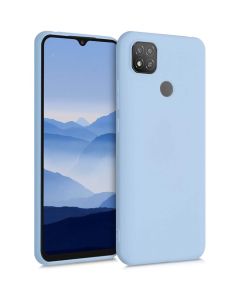 KWmobile TPU Silicone Case (52850.58) Light Blue Matte (Xiaomi Redmi 9C)