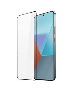 3D Full Glue Full Face Ceramic Black Αντιχαρακτικό Γυαλί 9H Tempered Glass (Xiaomi Redmi Note 13 5G / Redmi Note 13 Pro 4G)