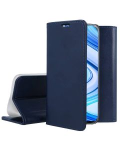 Forcell Magnet Wallet Case Θήκη Πορτοφόλι με δυνατότητα Stand Navy Blue (Samsung Galaxy M51)