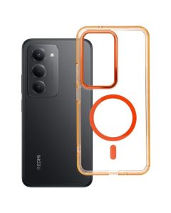 Frame Clear Hybrid Mag Cover Case Θήκη με MagSafe Hermes Orange (Xiaomi Redmi 15 4G / 5G) - MT83234