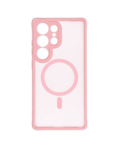 Full Matte Mag Cover MagSafe Hybrid Case Light Pink (Xiaomi Redmi Note 14 Pro 5G / Poco X7 5G) - MT84492