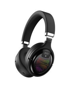 XO BE18 Wireless Bluetooth RGB Headphones Ασύρματα Ακουστικά - Black