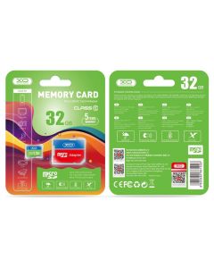 XO Memory Card TF microSDHC 32gb - Class 10 UHS-I + Adapter - MT78609