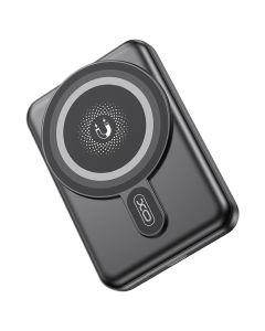 XO PR264 MagSafe Wireless Power Bank PD QC 10000mAh 20W Εξωτερική Μπαταρία - Black - MT82749